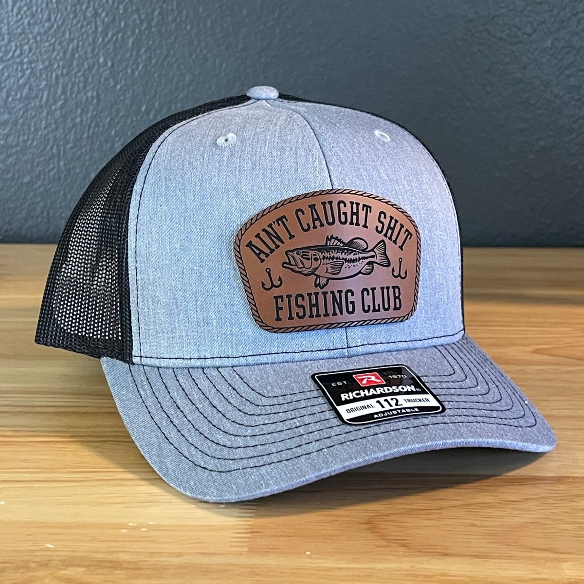 Ain't Caught Shit Fishing Club Trucker Hat - Hollow Point Society - Patch Hat