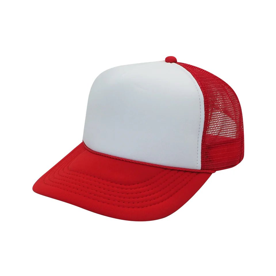 Bad Day To Be A Hot Dog Funny July 4th Summer Classic Foam Trucker Hat Red/White - Hollow Point Society - Trucker Hat