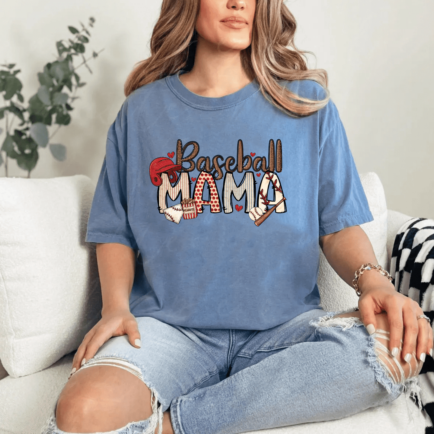 Baseball Mama Game Day T-Shirt - Hollow Point Society - T-Shirt