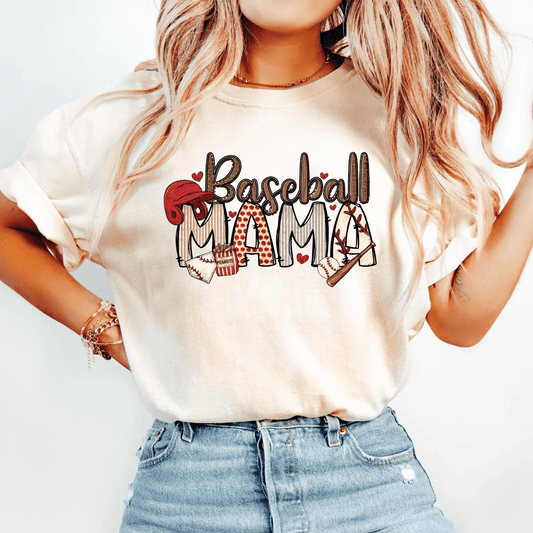 Baseball Mama Game Day T-Shirt - Hollow Point Society - T-Shirt