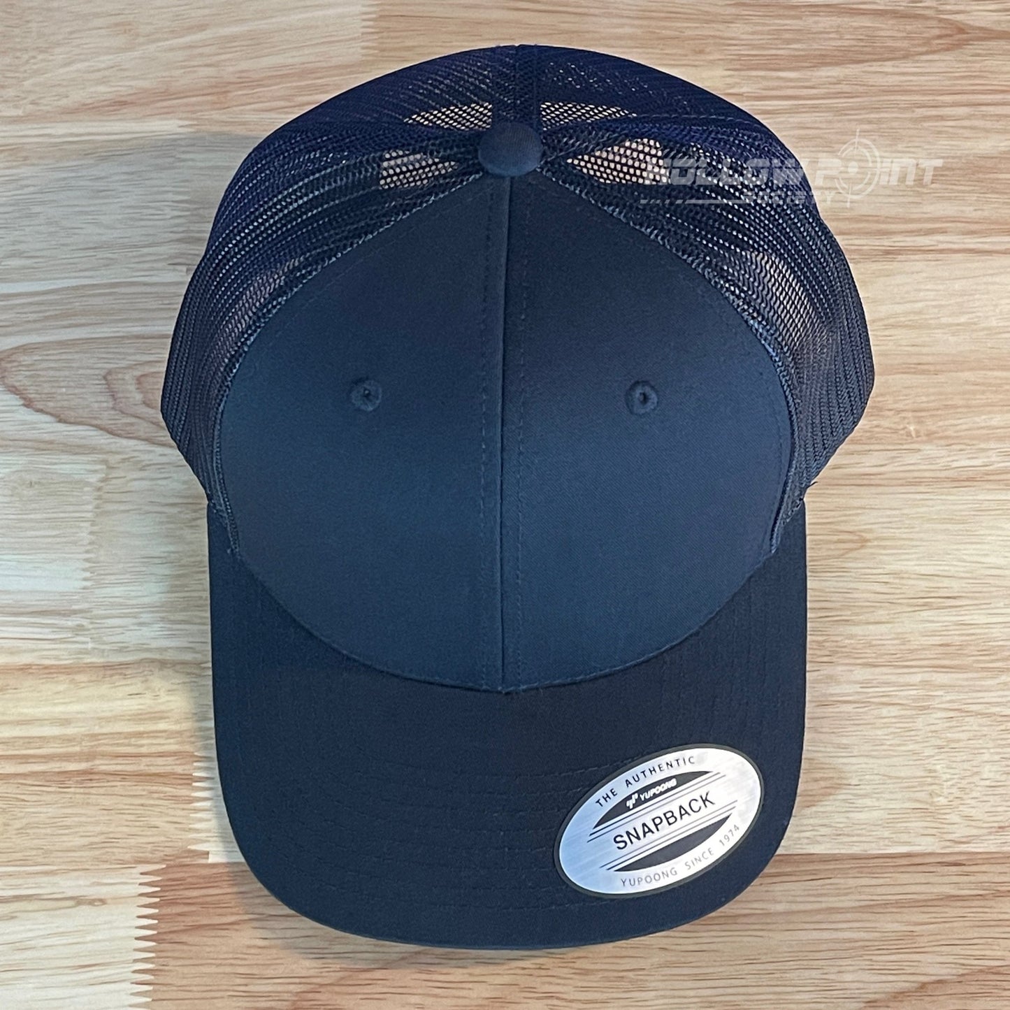 God And Country Jesus American Flag Christian SnapBack Trucker Rawhide Leather Patch Black Hat - Hollow Point Society - Patch Hat