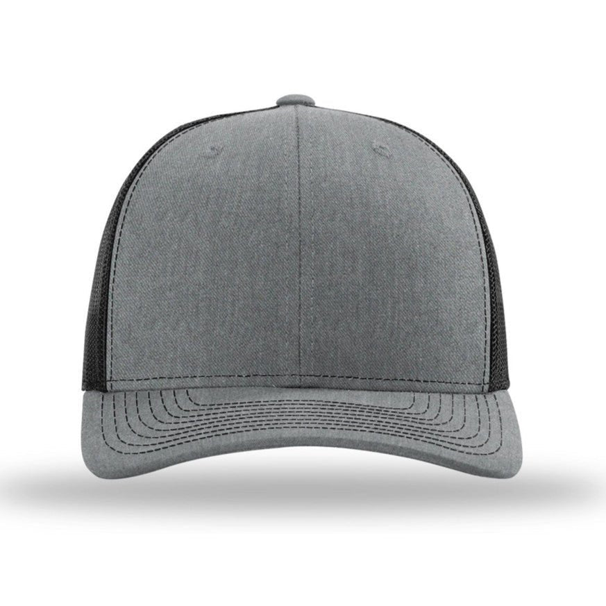 God Is Greater Than The Highs And Lows Christian SnapBack Leather Patch Hat Side Outline Blk/Silv - Hollow Point Society - Patch Hat