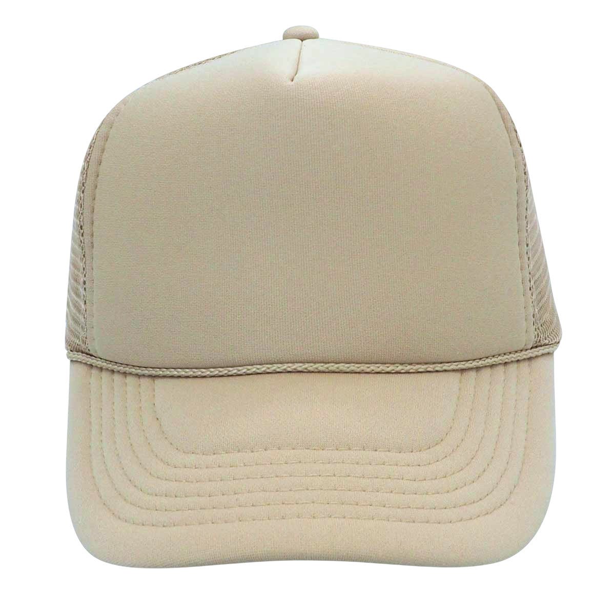 Home By 9pm Club Funny Classic Foam Trucker Hat for Women Khaki - Hollow Point Society - Trucker Hat