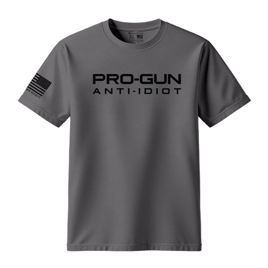 Pro Gun - Anti Idiot T-Shirt - Hollow Point Society - T-Shirt