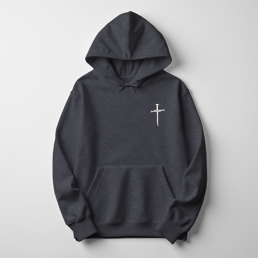Three Nail Cross Sweater Women's Christian Hooded Sweatshirt - Hollow Point Society - Sweater