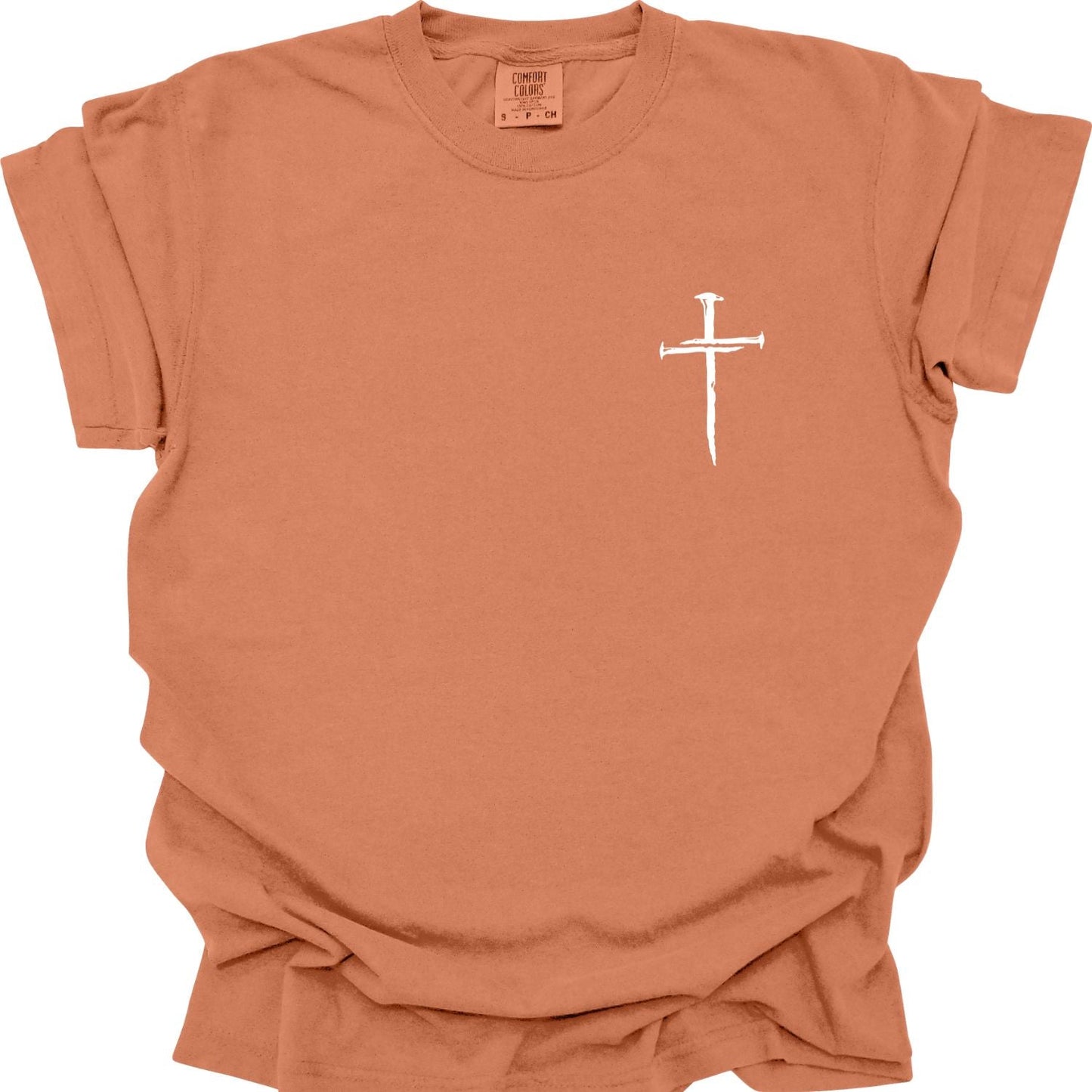 Three Nail Cross Women's Christian T Shirt (Multiple Colors) - Hollow Point Society - T-Shirt