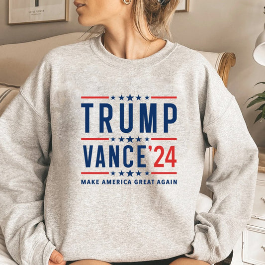 Trump Vance MAGA Sweatshirt Unisex Trump Sweater (3 colors) - Hollow Point Society - Sweater