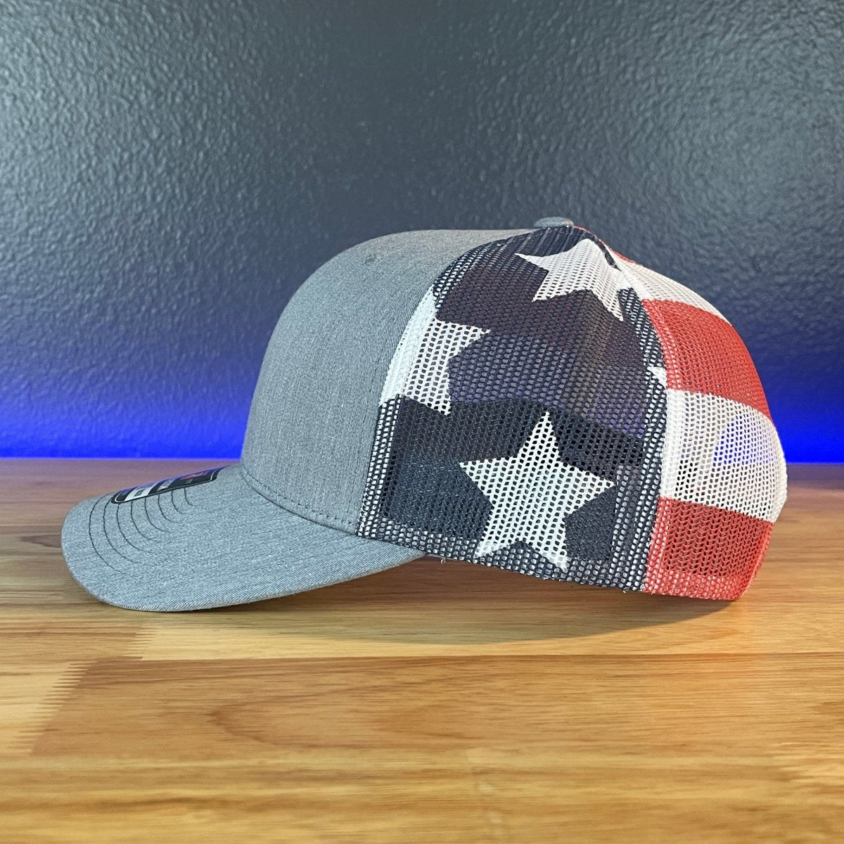 250th Anniversary America 1776 Eagle Patriotic USA Leather Patch Hat - Hollow Point Society - Patch Hat