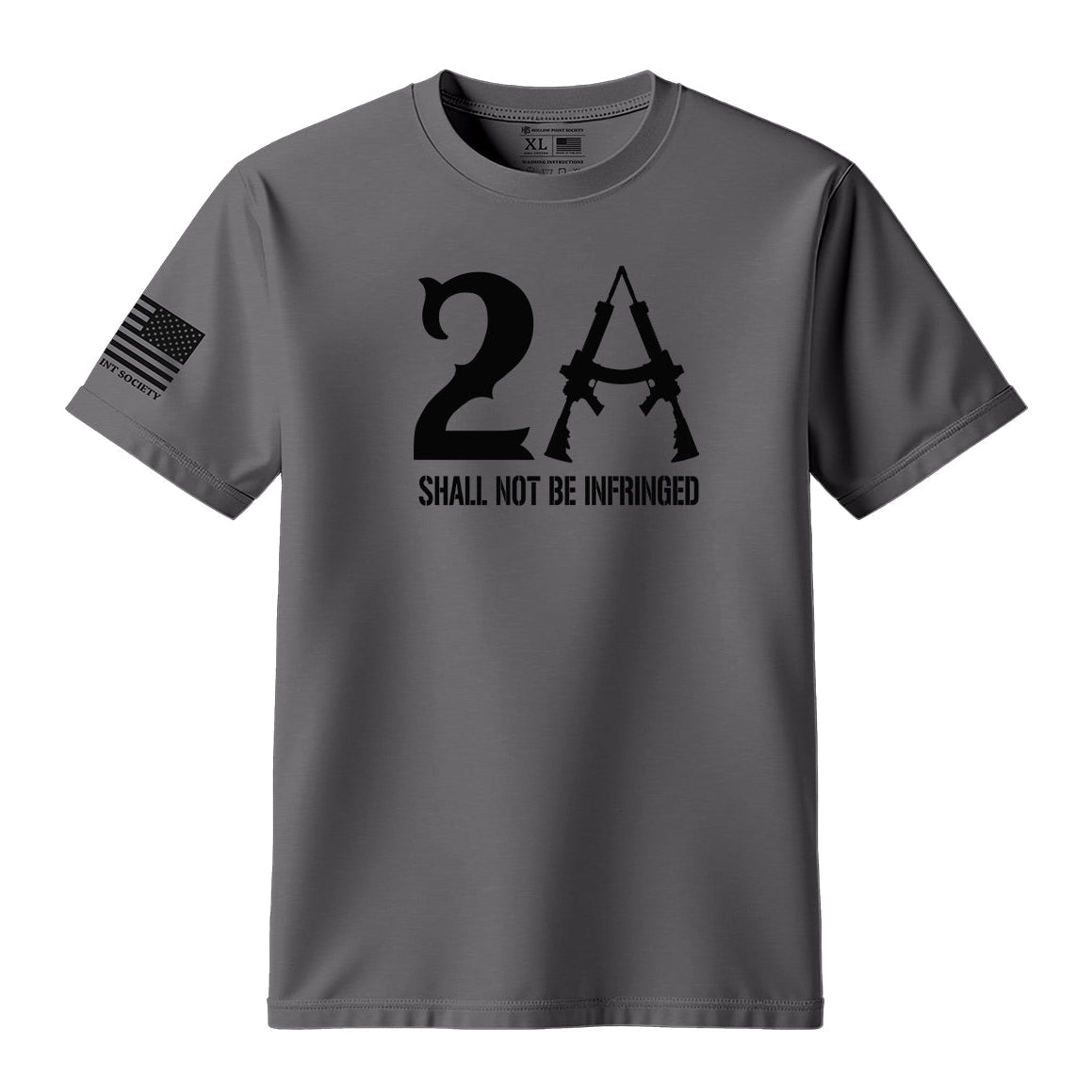 2A Shall Not Be Infringed T-Shirt - Hollow Point Society - T-Shirt