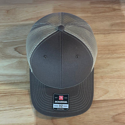 PAWPAW Side Leather Patch Hat Brown