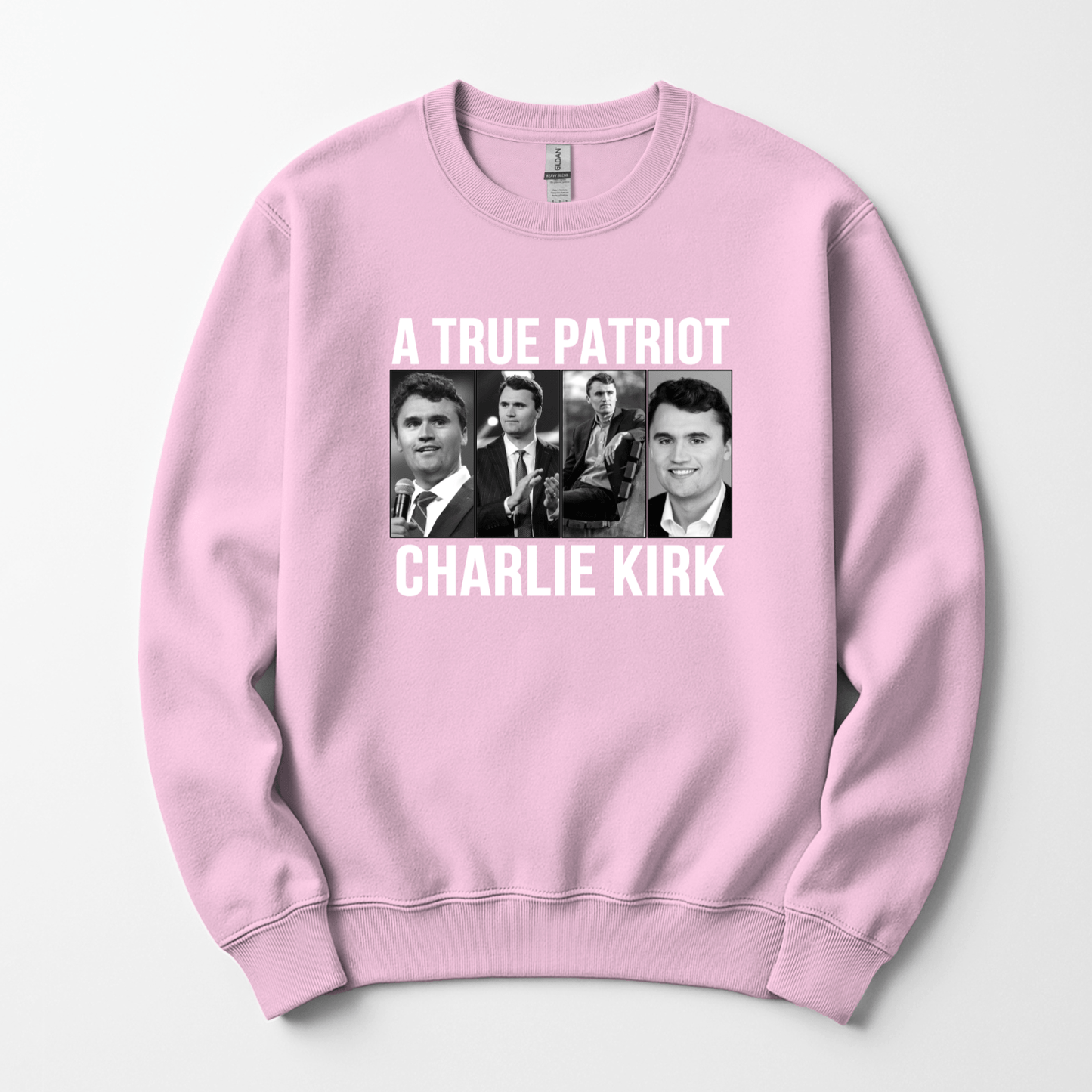 A True Patriot Charlie Kirk Unisex Sweatshirt - Hollow Point Society - Sweater