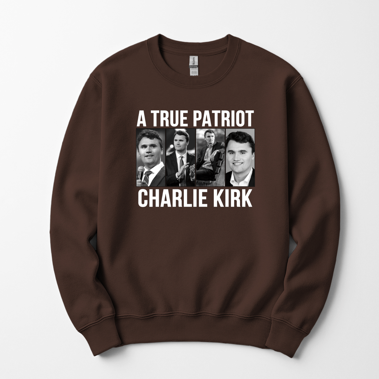 A True Patriot Charlie Kirk Unisex Sweatshirt - Hollow Point Society - Sweater