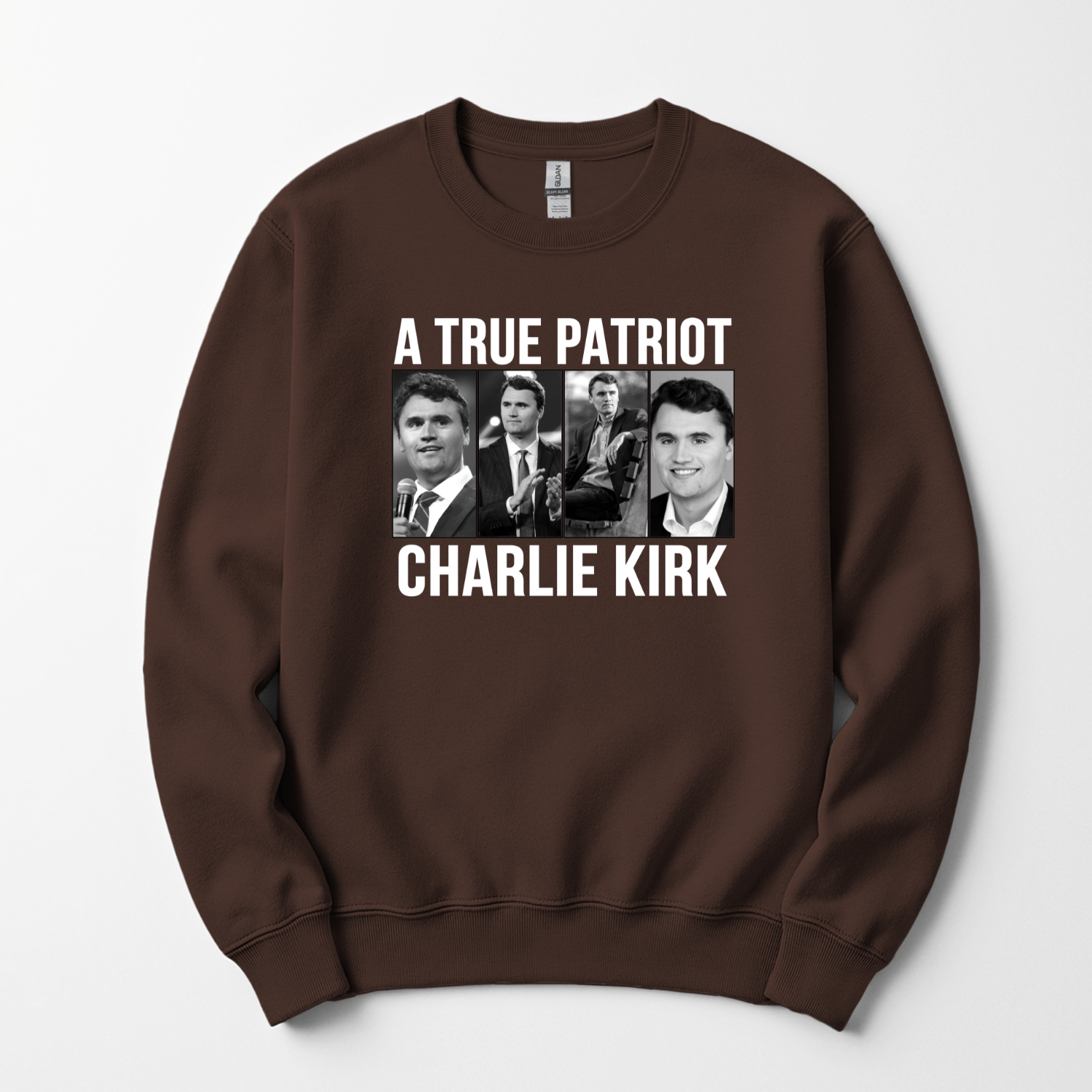 A True Patriot Charlie Kirk Unisex Sweatshirt - Hollow Point Society - Sweater