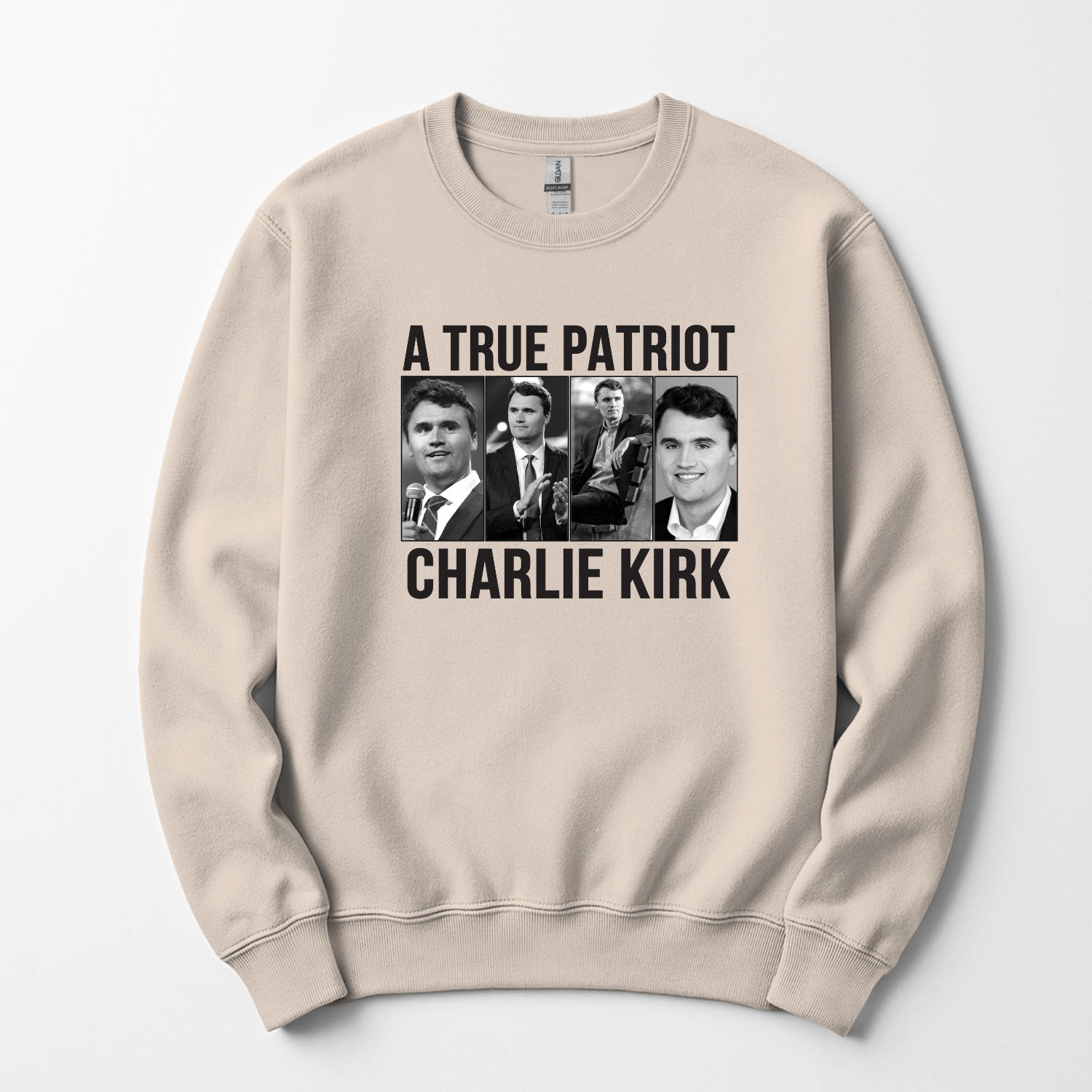 A True Patriot Charlie Kirk Unisex Sweatshirt - Hollow Point Society - Sweater