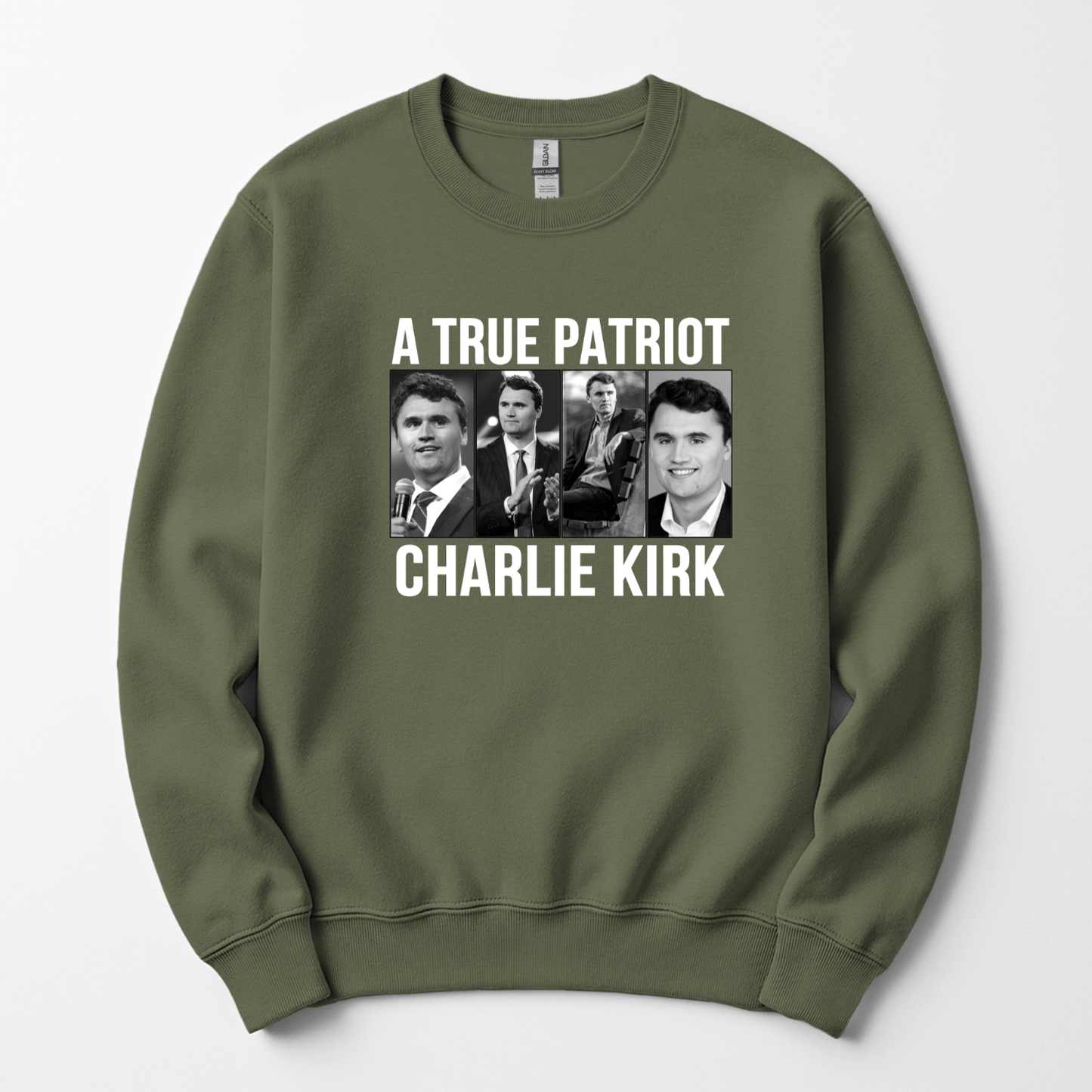 A True Patriot Charlie Kirk Unisex Sweatshirt - Hollow Point Society - Sweater