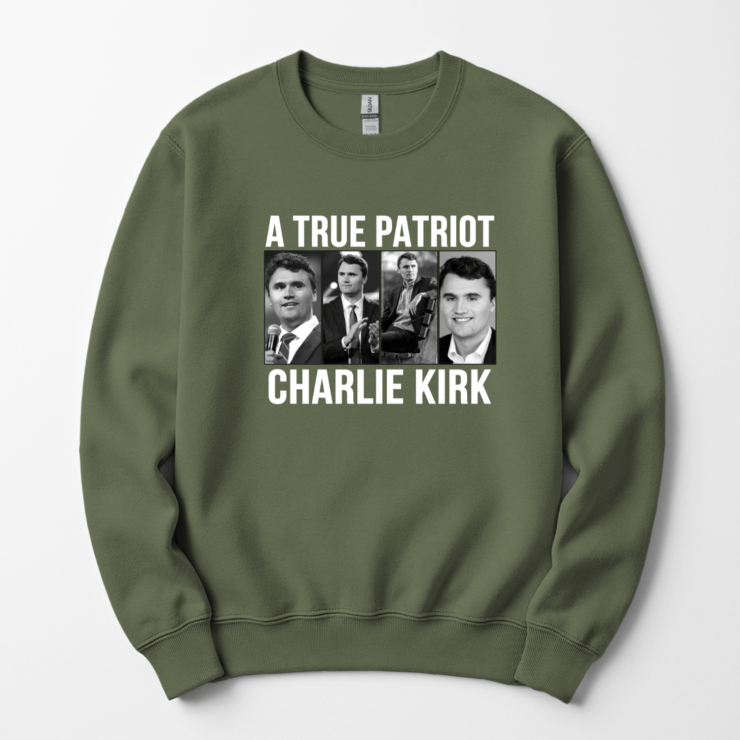A True Patriot Charlie Kirk Unisex Sweatshirt - Hollow Point Society - Sweater
