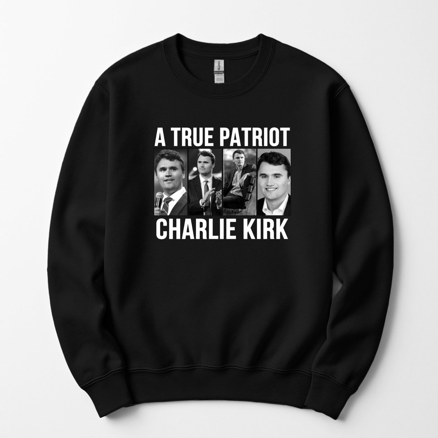 A True Patriot Charlie Kirk Unisex Sweatshirt - Hollow Point Society - Sweater