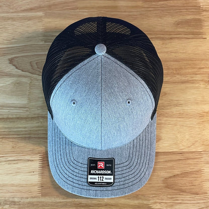 American Flag Man Of God Cross Christian SnapBack Trucker Hat Leather Patch - Hollow Point Society - Patch Hat