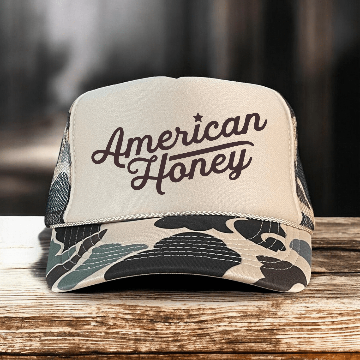 American Honey Summer Country Classic Foam Trucker Hat - Hollow Point Society - Trucker Hat