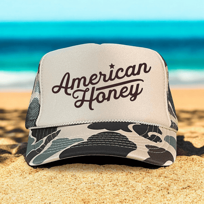 American Honey Summer Country Classic Foam Trucker Hat - Hollow Point Society - Trucker Hat