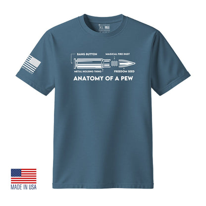 Anatomy Of A Pew T-Shirt - Hollow Point Society - T-Shirt