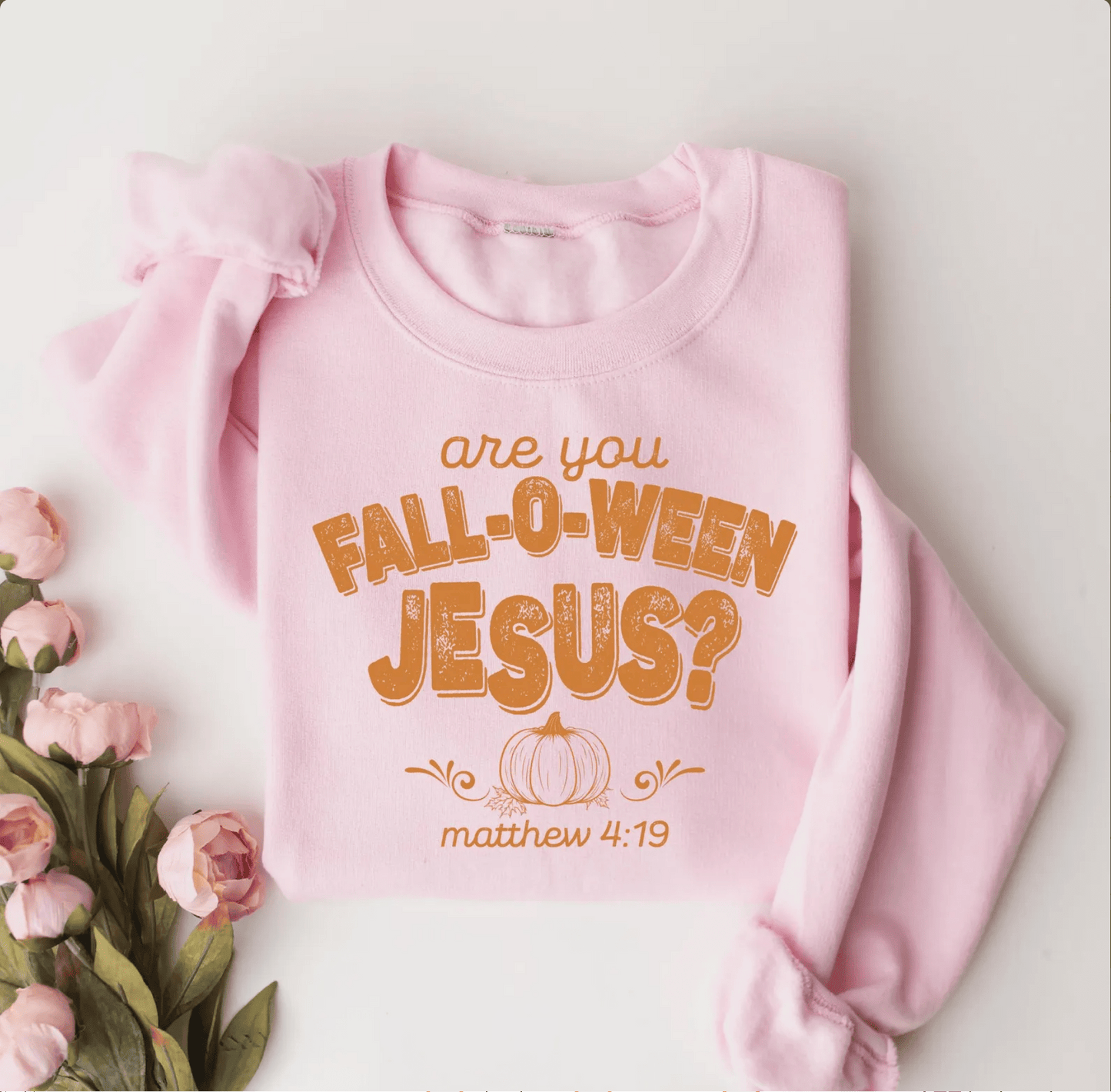 Are You Fall - O - Ween Jesus Sweatshirt Christian Fall Sweater - Hollow Point Society - Sweater