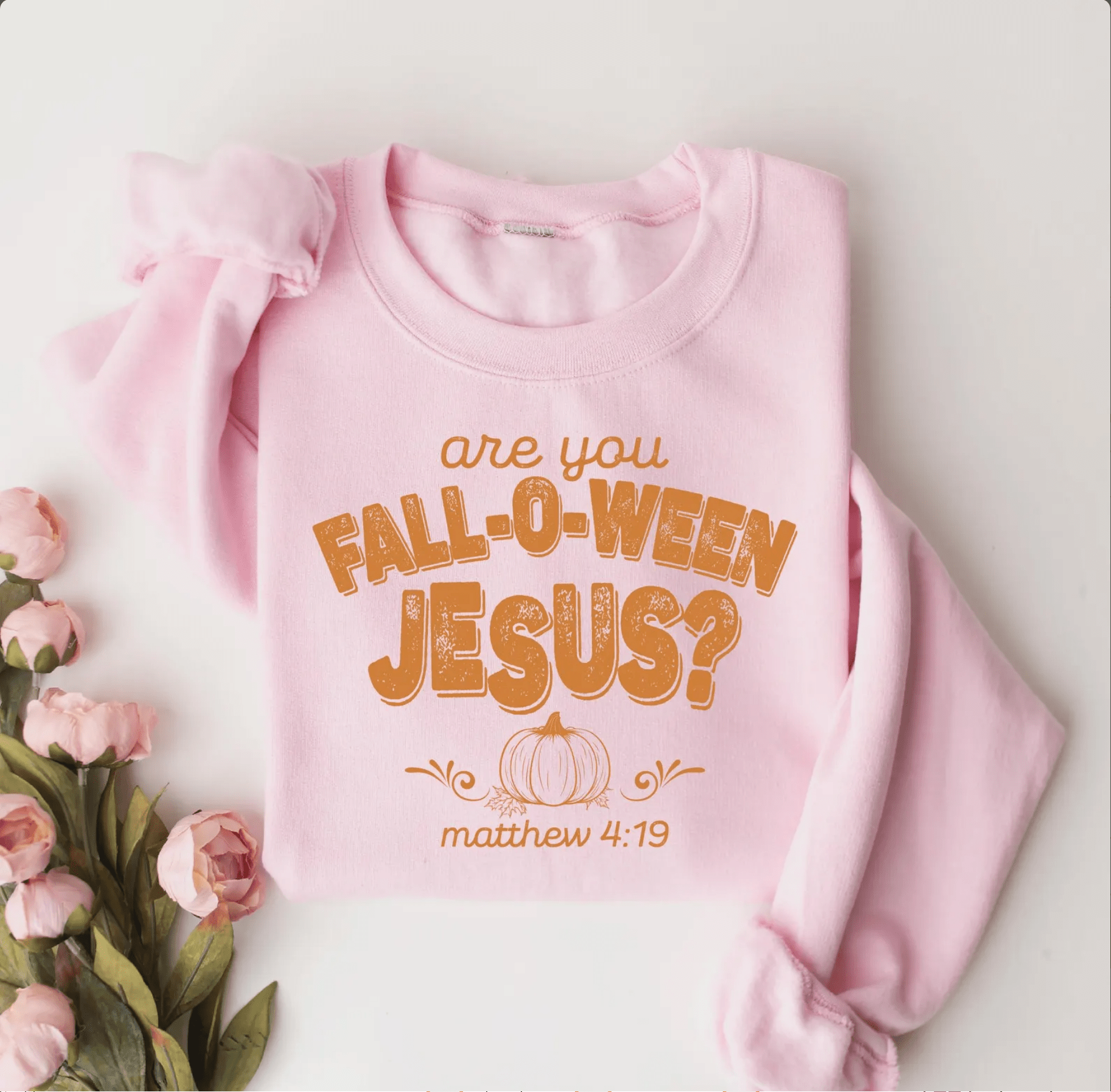 Are You Fall - O - Ween Jesus Sweatshirt Christian Fall Sweater - Hollow Point Society - Sweater