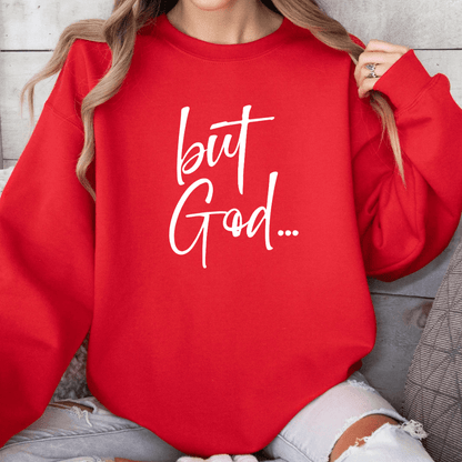 But God... Women's Christian Faith Sweater - Hollow Point Society - Sweater