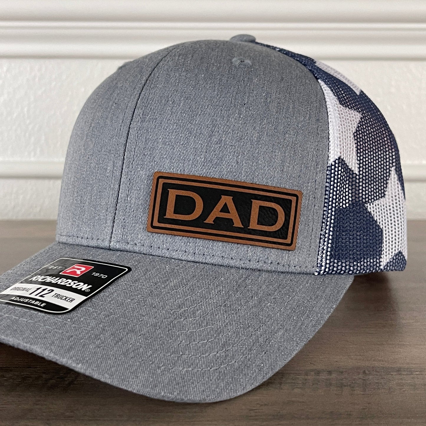 DAD Side Leather Patch Hat Stars & Stripes - Hollow Point Society - Patch Hat