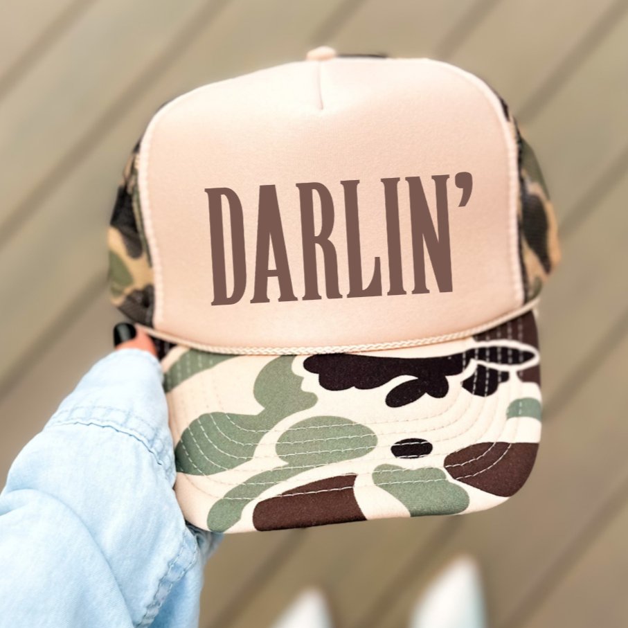 DARLIN' Country Classic Foam Trucker Hat - Hollow Point Society - Trucker Hat