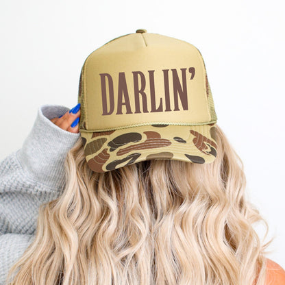 DARLIN' Country Classic Foam Trucker Hat - Hollow Point Society - Trucker Hat