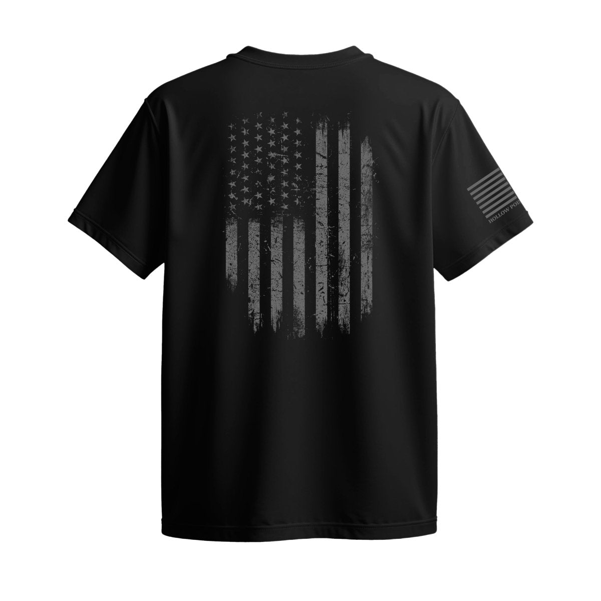 Distressed American Flag T-Shirt - Hollow Point Society - T-Shirt