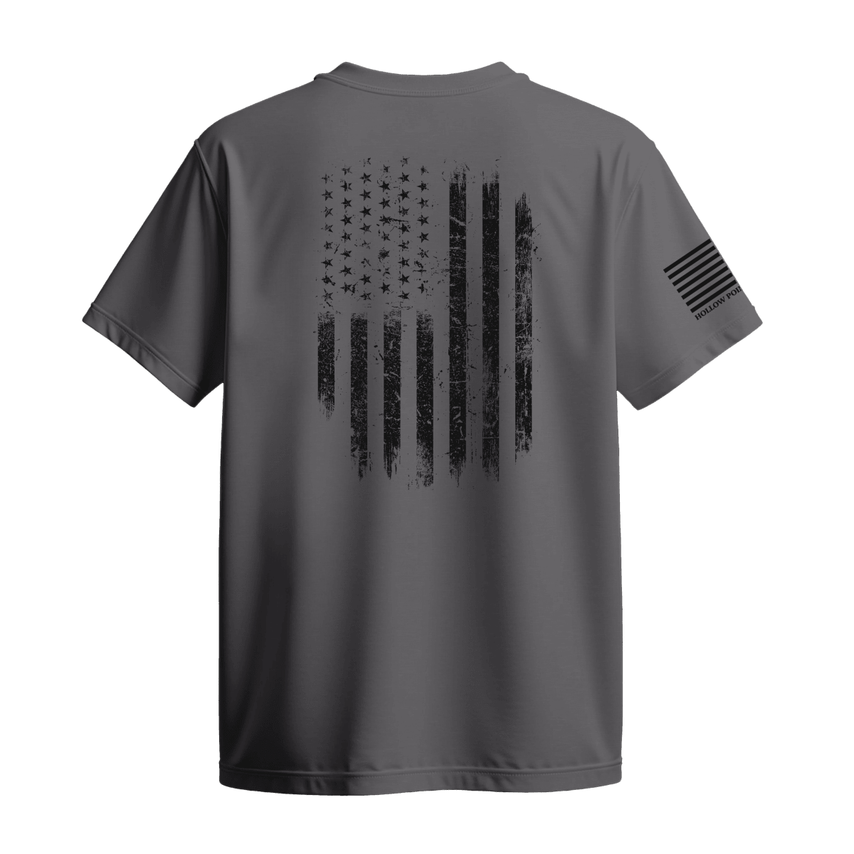 Distressed American Flag T-Shirt - Hollow Point Society - T-Shirt