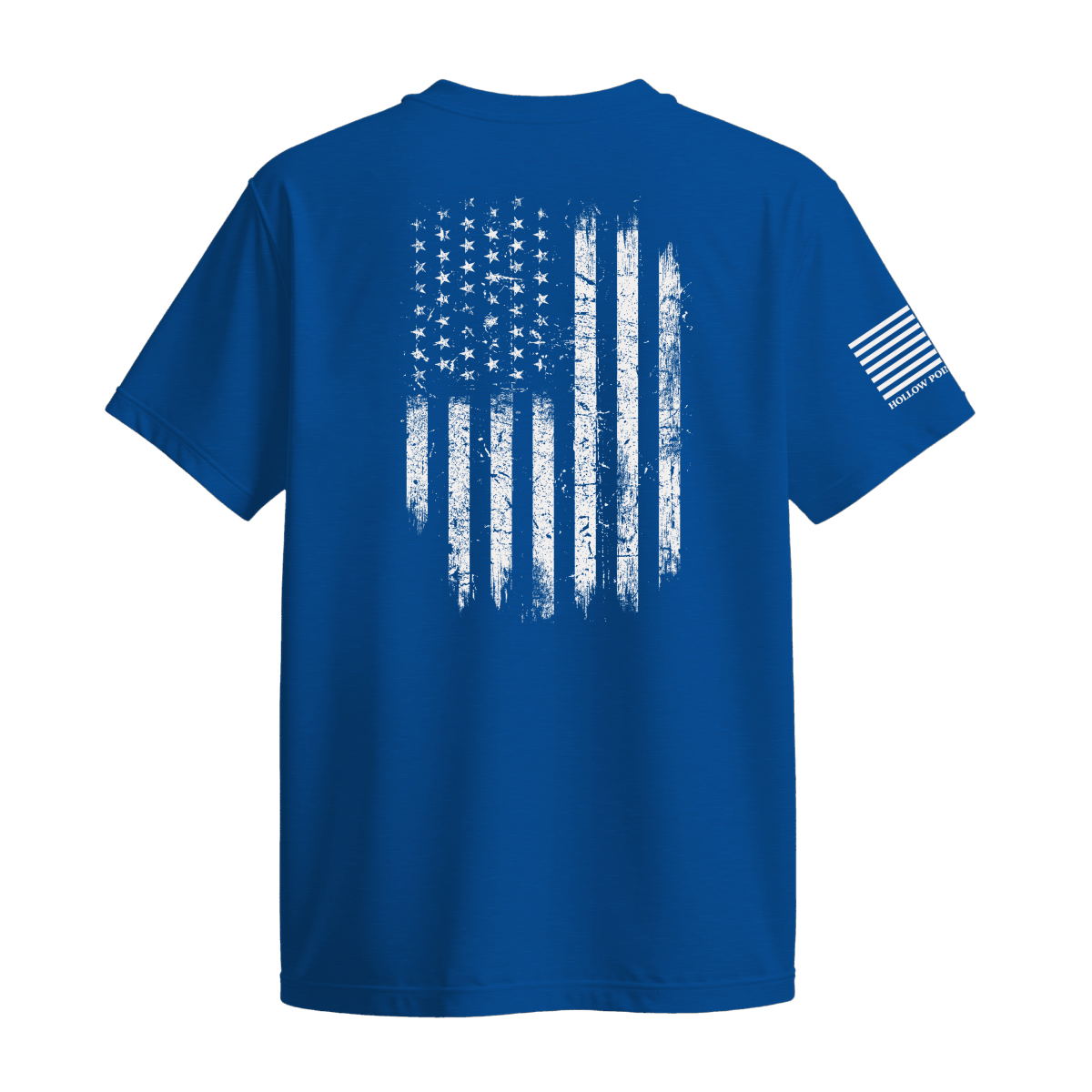 Distressed American Flag T-Shirt - Hollow Point Society - T-Shirt