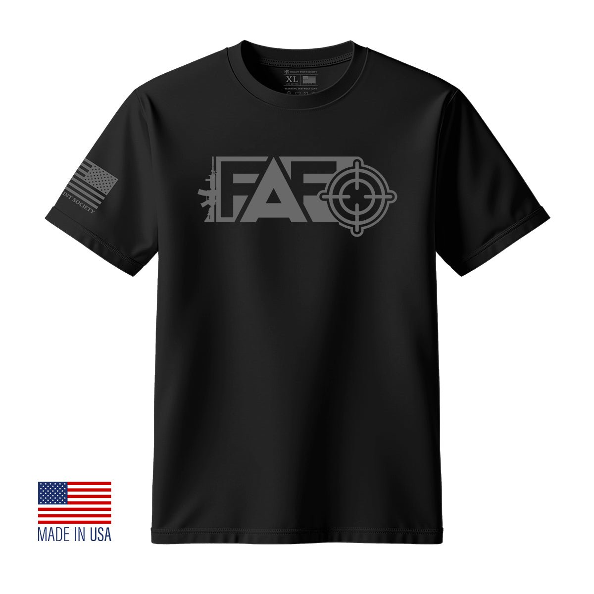FAFO 2A T-Shirt - Hollow Point Society - T-Shirt