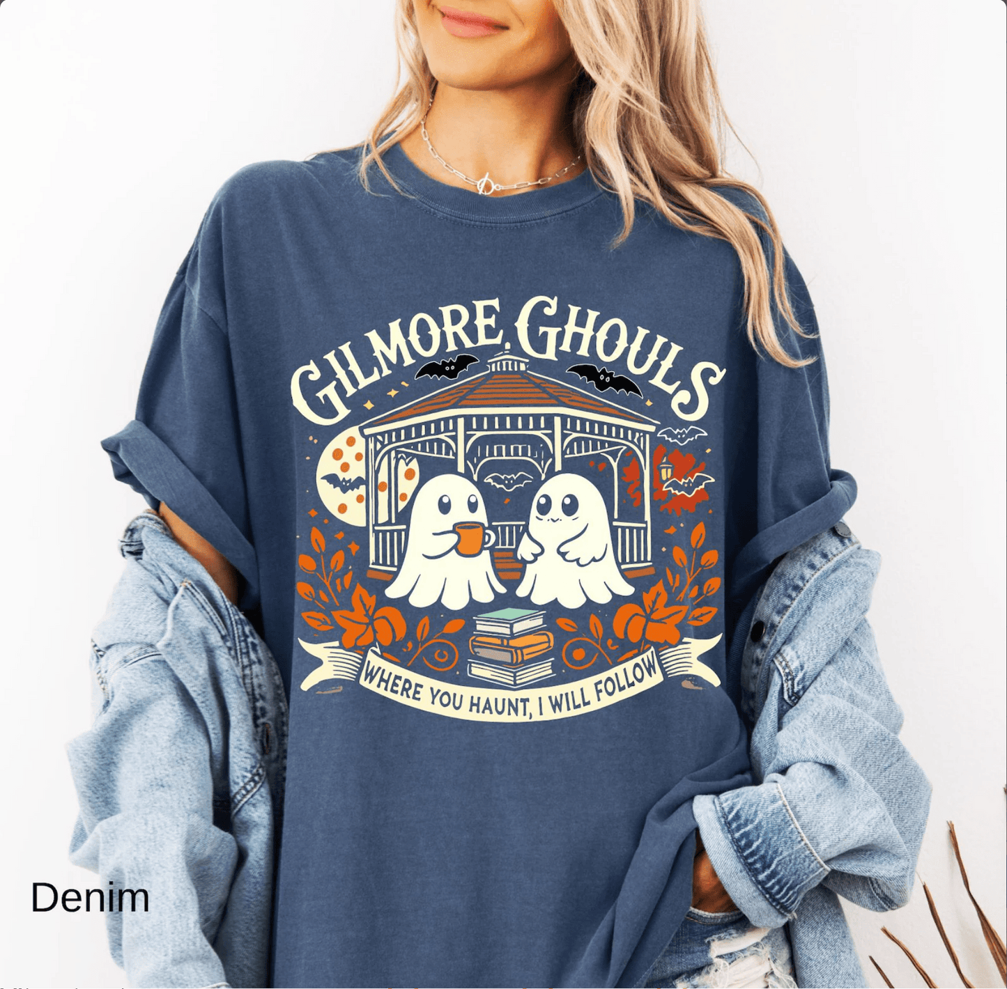 Gilmore Ghouls Ghost Parody Funny Halloween T-Shirt - Hollow Point Society - T-Shirt