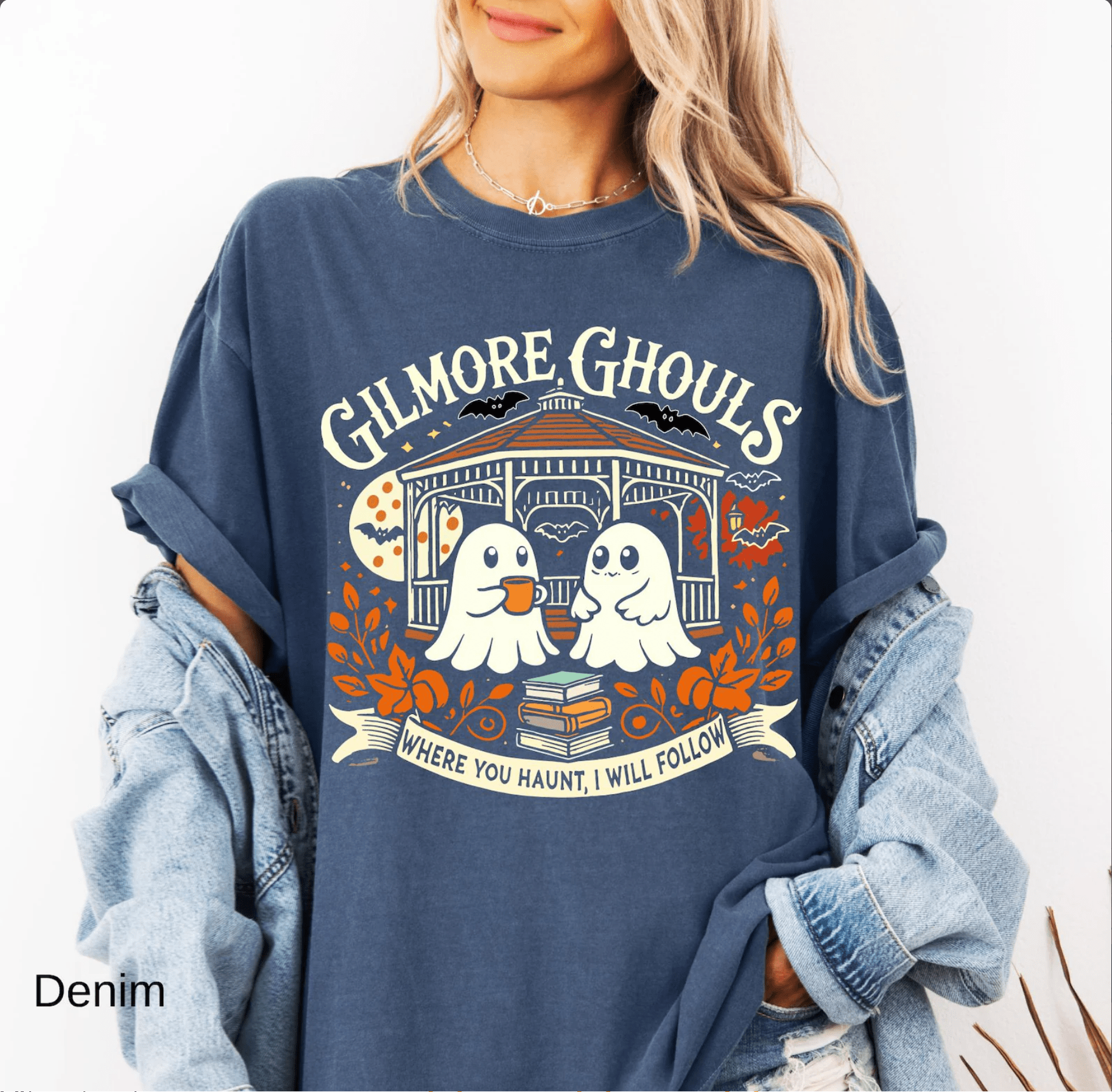 Gilmore Ghouls Ghost Parody Funny Halloween T-Shirt - Hollow Point Society - T-Shirt