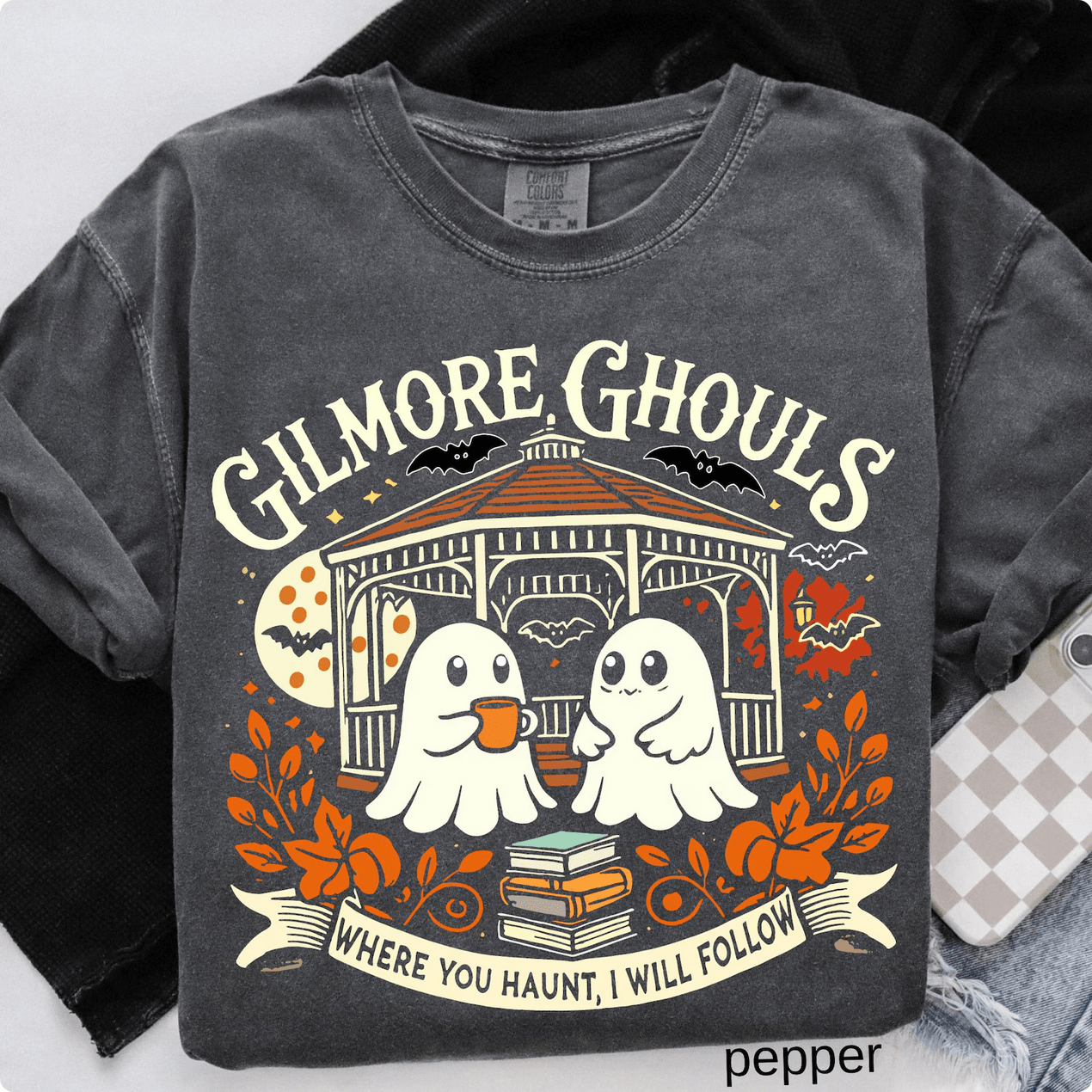 Gilmore Ghouls Ghost Parody Funny Halloween T-Shirt - Hollow Point Society - T-Shirt