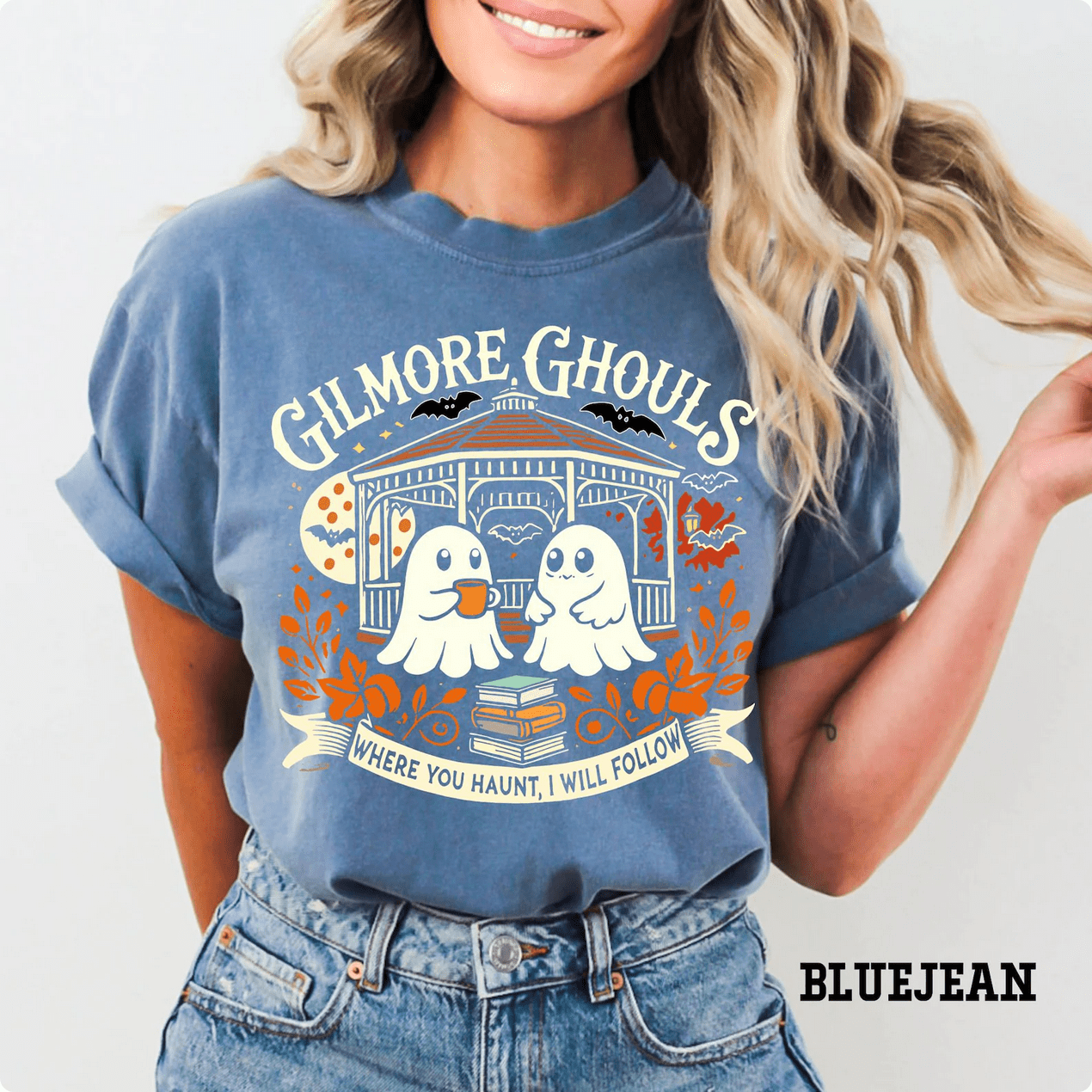 Gilmore Ghouls Ghost Parody Funny Halloween T-Shirt - Hollow Point Society - T-Shirt