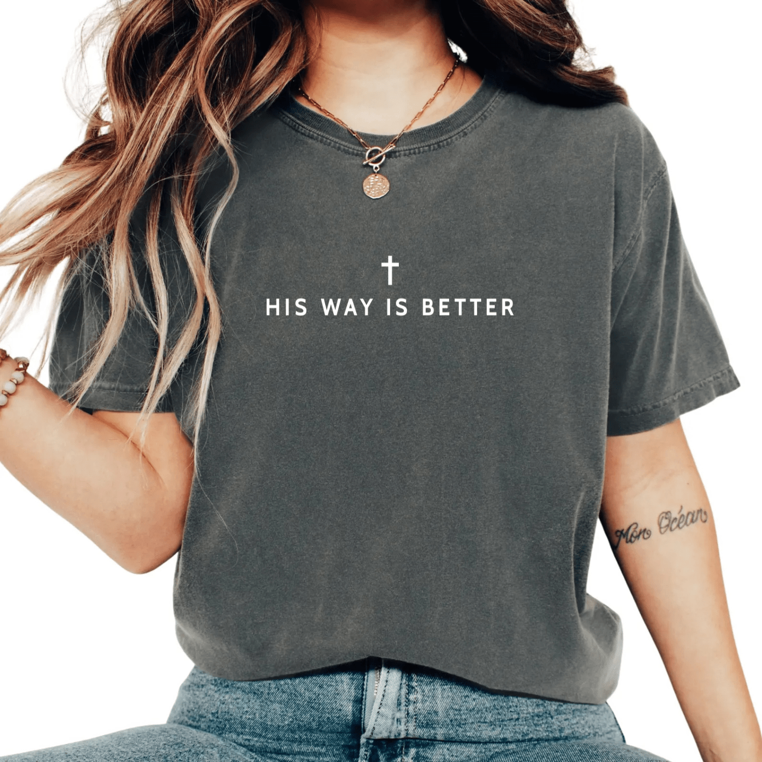 His Way Is Better Christian Faith Graphic Jesus T-Shirt - Hollow Point Society - T-Shirt