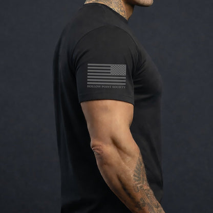 HPS American Flag Everyday Classics (EDC) Essentials 6pk T-Shirt Bundle - Hollow Point Society - T-Shirt