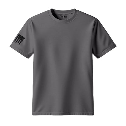 HPS Everyday Classics American Flag Sleeve T-Shirt - Hollow Point Society - T-Shirt
