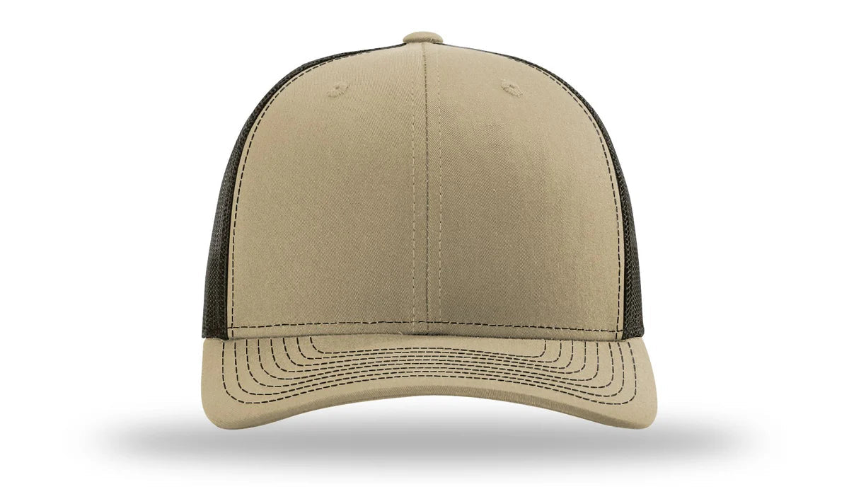 It's Ok I'm On 500mgs Of Fukitol Funny Leather Patch Hat Khaki/Brown - Hollow Point Society - Patch Hat