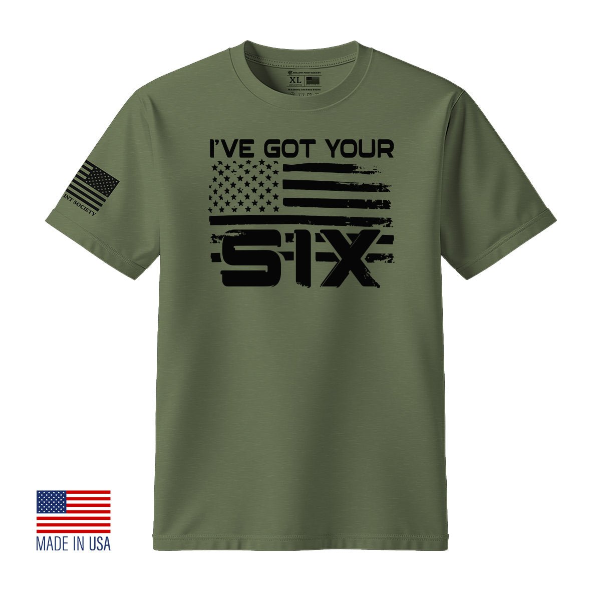 I've Got Your Six T-Shirt - Hollow Point Society - T-Shirt