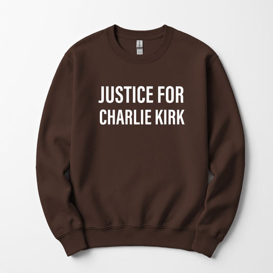 Justice For Charlie Kirk Men's Sweatshirt - Hollow Point Society - Sweater