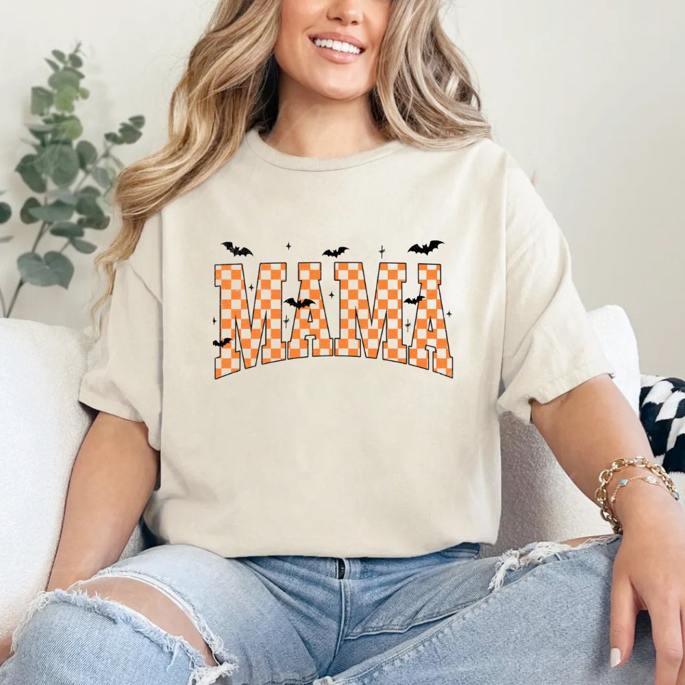 MAMA Bats Halloween Ladies Shirt (2 colors) - Hollow Point Society - T-Shirt