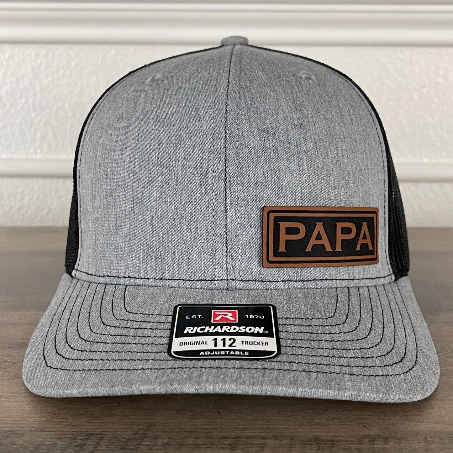 PAPA Side Leather Patch Hat - Hollow Point Society - Patch Hat