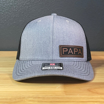 PAPA Side Leather Patch Hat - Hollow Point Society - Patch Hat
