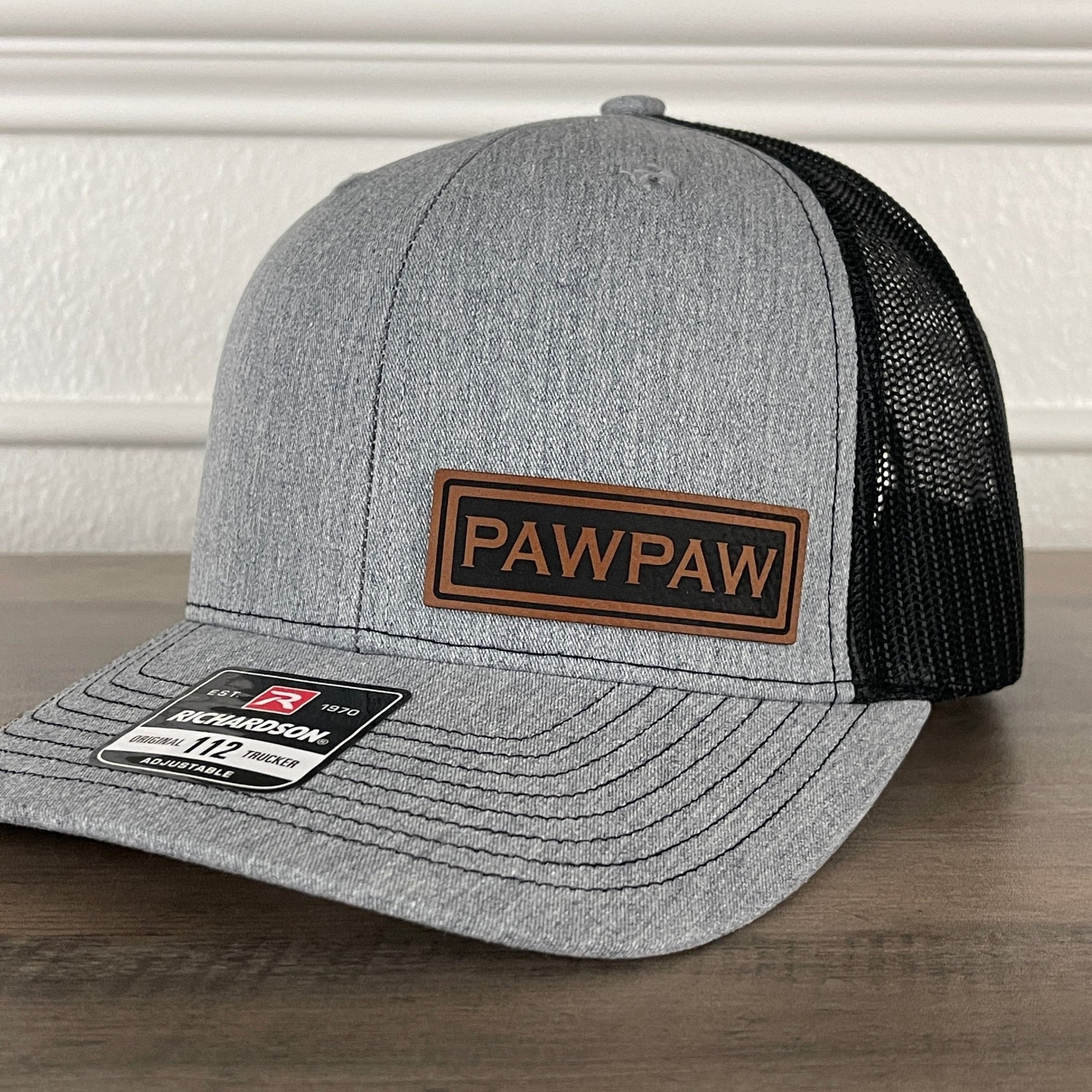 PAWPAW Side Leather Patch Hat - Hollow Point Society - Patch Hat