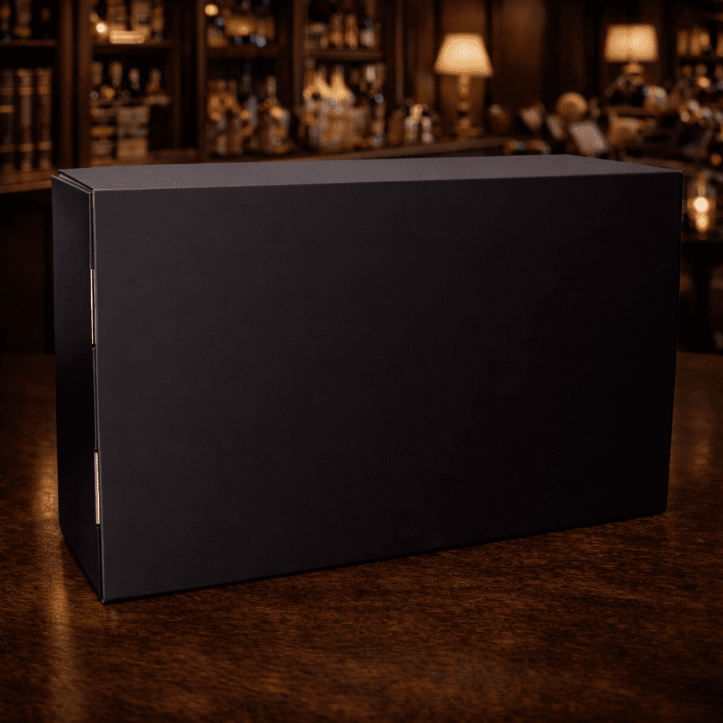 Personalized Engraved Whiskey Decanter Set – Square Decanter & 4 Rocks Glasses - Made in the USA - Hollow Point Society - Decanter Set